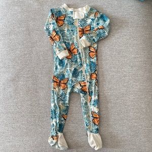 NWOT Burt’s Bees Baby Onesie Monarch Butterflies 3-6 Month